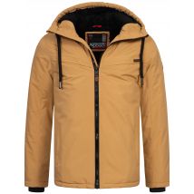 Alessandro Salvarini heren winterjas AS-331 met teddyvoering en capuchon