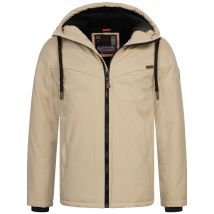 Alessandro Salvarini heren winterjas AS-331 met teddyvoering en capuchon