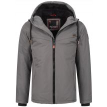 Alessandro Salvarini heren winterjas AS-331 met teddyvoering en capuchon