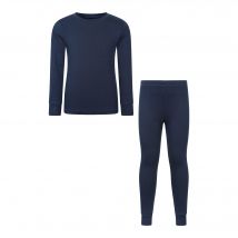 Mountain Warehouse Kinderen Meribel Basislaag Set (Marineblauw)