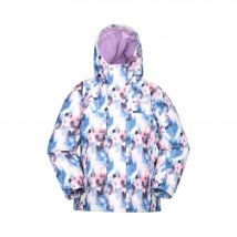 Mountain Warehouse Polar Zone bedrukte jas & salopetteset voor kinderen/Kinderen (Paars)