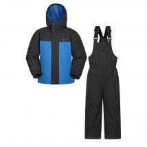 Mountain Warehouse Set kinder/kinder Polar Zone-jas en skibroek (Marine)