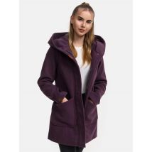 Marikoo dames wintermantel met capuchon en getailleerd model