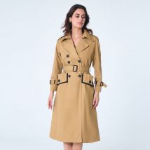 Lange trenchcoat