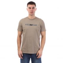 Heren Weekend overtreder Shareck Check T-shirt in Stone