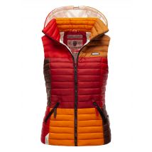 Navahoo Shadaa Multikulti dames gewatteerde bodywarmer – Licht, kleurrijk & trendy