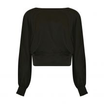 Krista Blouse in Zwart