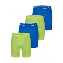 Happy Shorts Heren Retro Boxer Neon Lang 4-Pack Retro korte broeken, vintage boxers,