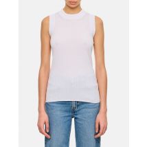 Geribbelde Mouwloze Top