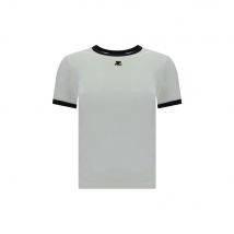 Contrast Trim T-shirt Casual Top