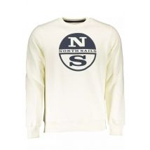 Crew Neck Sweatshirt Ns23mcrewsweatoffwhite