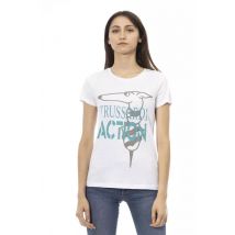 Casual Korte Mouwen T-shirt Greyhound Graphic Tee