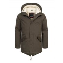 Alessandro Salvarini heren winterparka met teddovoering en capuchon