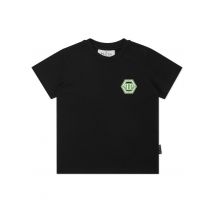 Jersey T-Shirt Round Neck Ss Iconic Plein