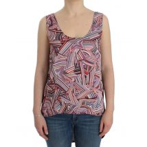 Abstract Print Highlow Tanktop