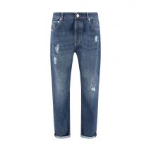 Relaxed Fit Versleten Jeans