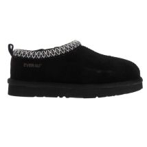 EverAu Dames Wigeon Leren Slippers (Zwart)