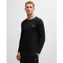 Langdurige T-Shirt met lange mouwen in zwart
