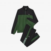 Heren Lacoste Sport Tennis Gedrukt Tracksuit in Groen