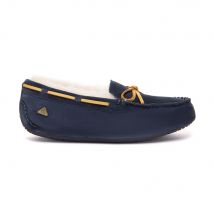 EVER AU Dames leren loafers – Crested