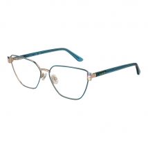 Blauwe Metalen Bril (Monturen) - maat One Size