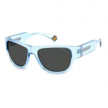 Polaroid Blauw Polycarbonaat Zonnebril