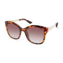 Kenneth Cole Bruine Geinspiseerde Zonnebril