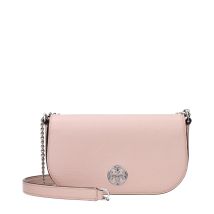 Roze Leren Schoudertas