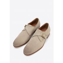 Wittchen beige suède leren monniksschoenen voor heren