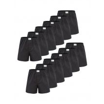 Lakeford & Sons Mannen Bokser American Boxershorts Herren 12-Pack in klassischen Designs