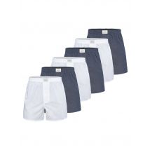 Lakeford & Sons Mannen Bokser American Boxershorts Herren 6-Pack in klassischen Designs