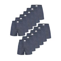 Lakeford & Sons Mannen Bokser American Boxershorts Herren 12-Pack in klassischen Designs