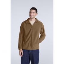 Mountain Warehouse Heren Stockholm Full Zip Fleecejack (Mosterd)