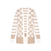 usha Vest vrouwen Wit Veelkleurig Beige