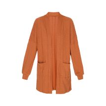 IZIA Vest vrouwen Kastanje