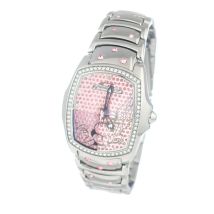Tweety Roze Glitter Horloge