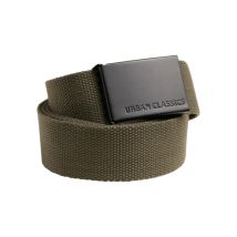 Urban Classics Canvas heren riem - maat One size