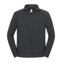 Fruit of the Loom Unisex Volwassen Iconische Premium Sweatjack (Licht Grafiet)