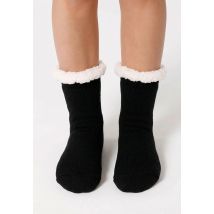 "Pure Black" Sherpa sokken
