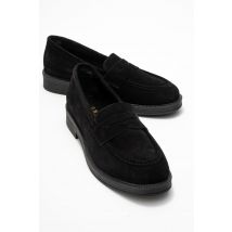 Bree Platform Penny Leren Loafer