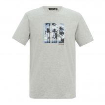 Regatta Heren Cline IX Palmboom T-Shirt (Grijze Mergel)