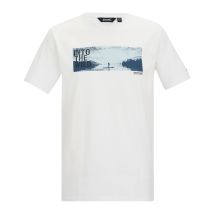 Regatta Heren Cline IX Outdoor Wild T-Shirt (Wit)