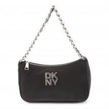 Accessories DKNY Lorena Demi Shoulder Bag in Black Silver