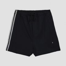 Men's Y-3 French Terry Cutline Shorts in Black