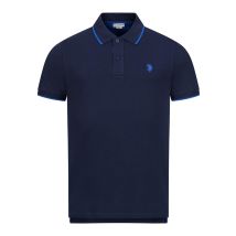 U.S. POLO ASSN. Men's Classic Fit Polo Shirt met korte mouwen gemaakt van katoenen elastaan