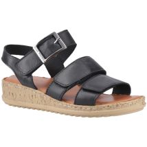 Hush Puppies Eliana Sandalen Leer Dames Zwarte Sandalen