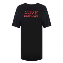 Love Moschino Bubble Logo Zwart T-shirt