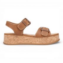 Blowfish Malibu Dames Tan nep leren Platform Sandals - Magisch