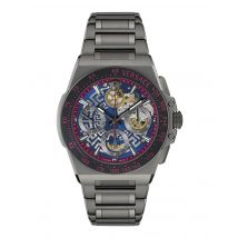 Versace Greca Extreme Chrono Skeleton Heren Horloge Gun VE0Y00225