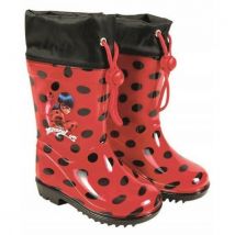 Coqui Kinder/kinder perletti wonderbaarlijke lieveheersbeestje wellington laarzen